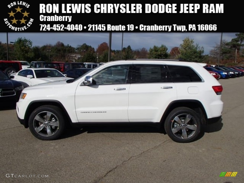 Bright White Jeep Grand Cherokee