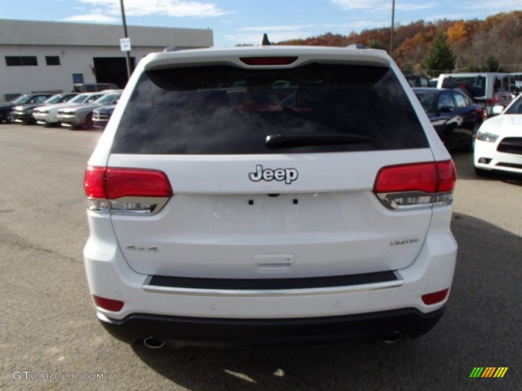 2014 Grand Cherokee Limited 4x4 - Bright White / New Zealand Black/Light Frost photo #7