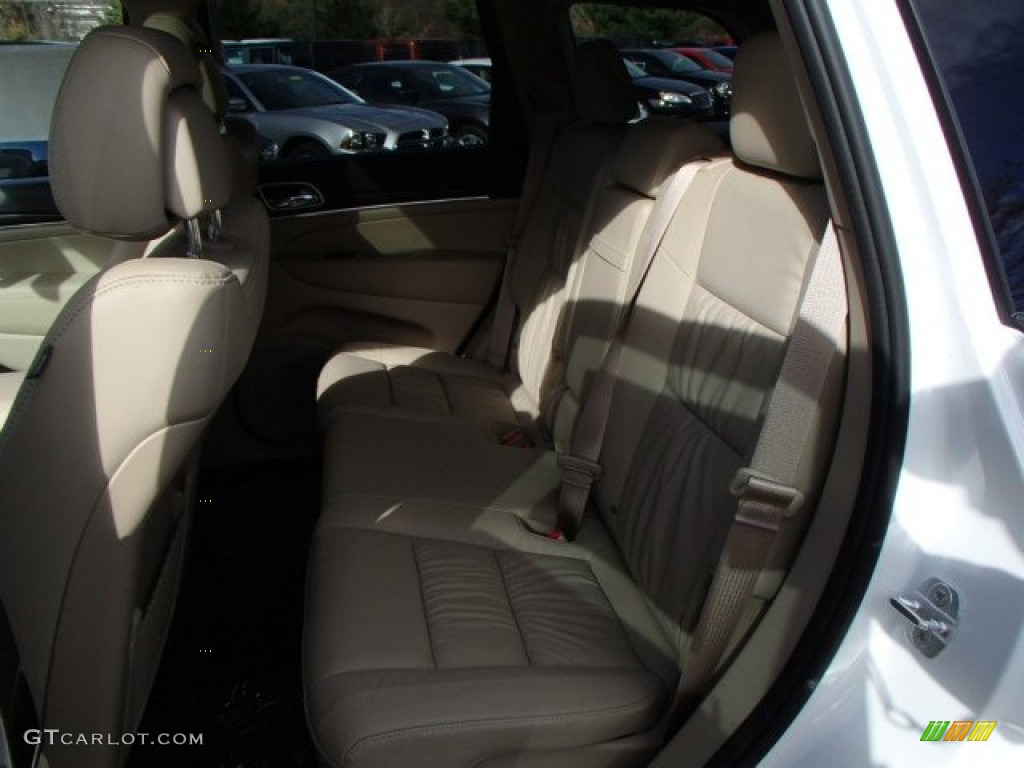 2014 Grand Cherokee Limited 4x4 - Bright White / New Zealand Black/Light Frost photo #11