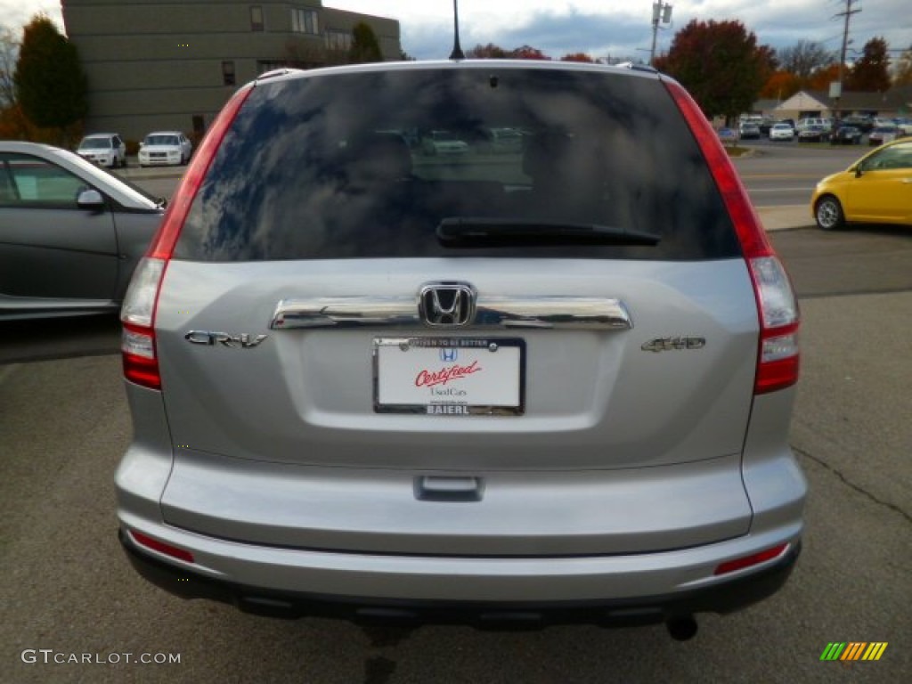 2010 CR-V EX AWD - Alabaster Silver Metallic / Black photo #5