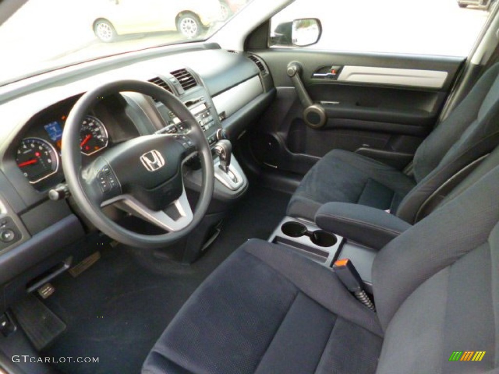 2010 CR-V EX AWD - Alabaster Silver Metallic / Black photo #16