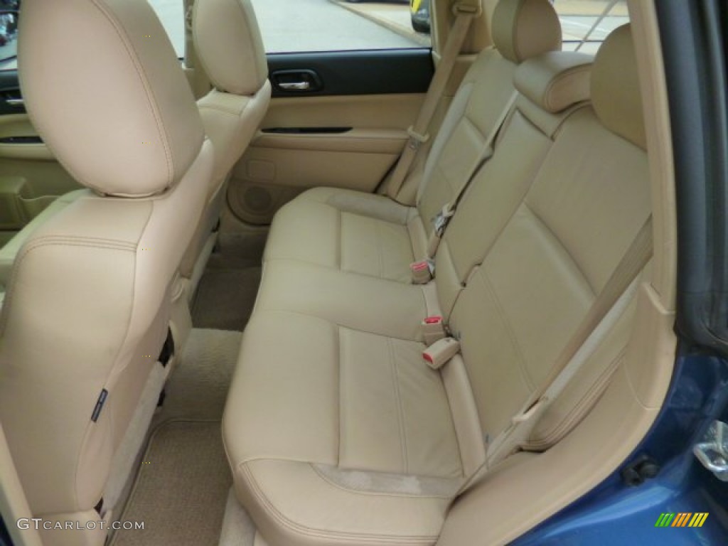 2007 Subaru Forester 2.5 X L.L.Bean Edition Rear Seat Photo #87651707