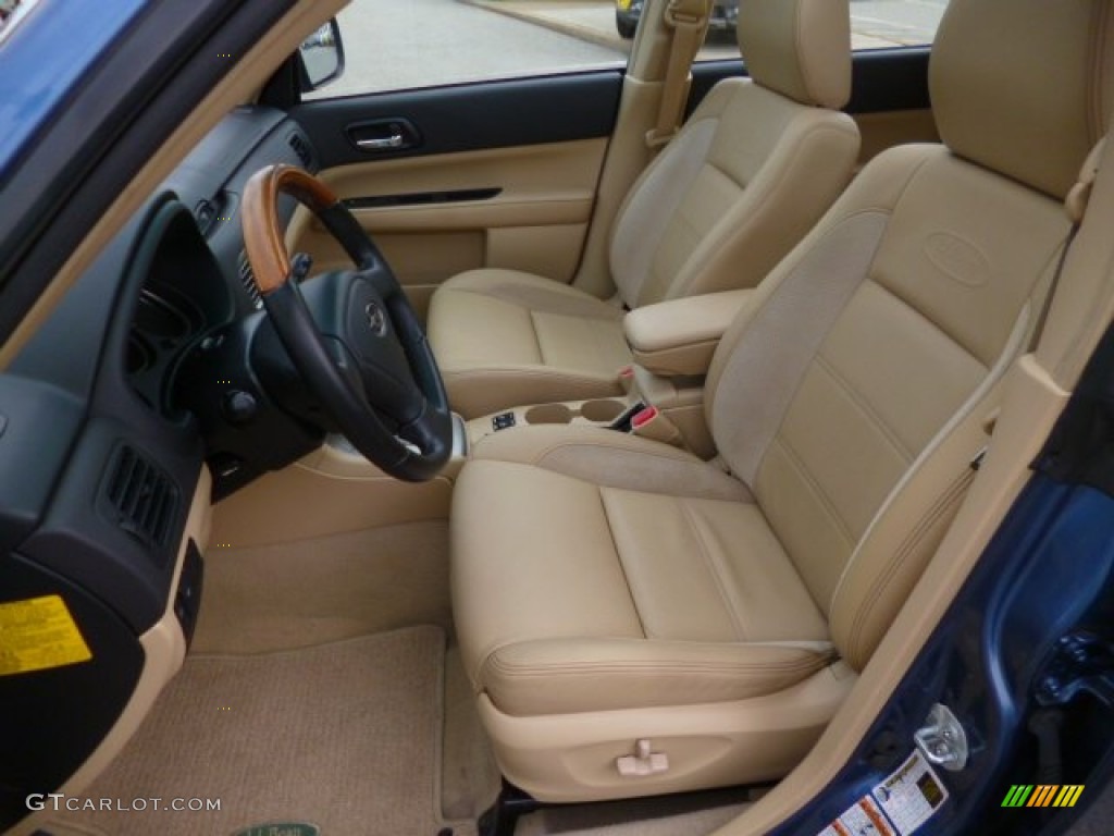 Desert Beige Interior 2007 Subaru Forester 2.5 X L.L.Bean Edition Photo #87651757