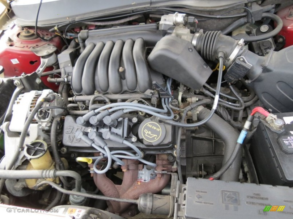2001 Ford Taurus SE Wagon 3.0 Liter OHV 12-Valve V6 Engine Photo #87651805