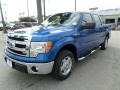 2013 Blue Flame Metallic Ford F150 XLT SuperCrew  photo #1