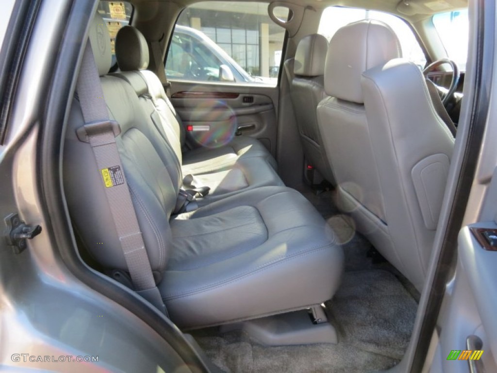 2002 Escalade AWD - Silver Sand / Shale photo #15