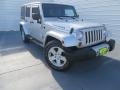 Bright Silver Metallic 2008 Jeep Wrangler Unlimited Sahara