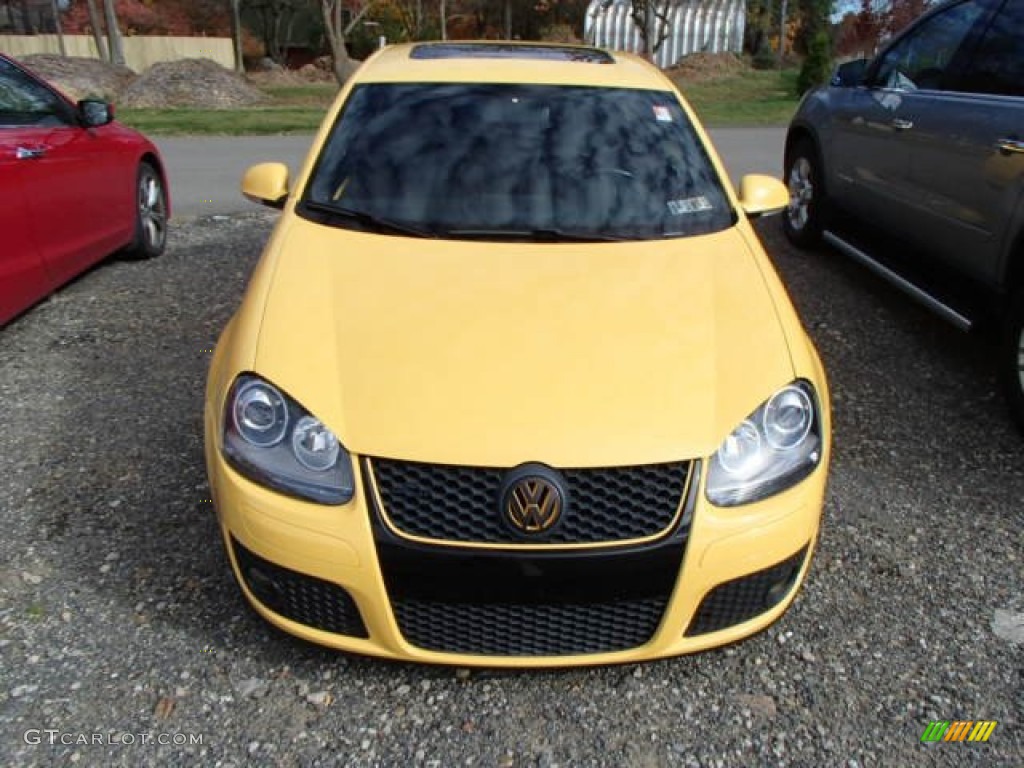 2007 Jetta GLI Fahrenheit Edition Sedan - Fahrenheit Yellow / Anthracite photo #2