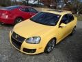 2007 Fahrenheit Yellow Volkswagen Jetta GLI Fahrenheit Edition Sedan  photo #3