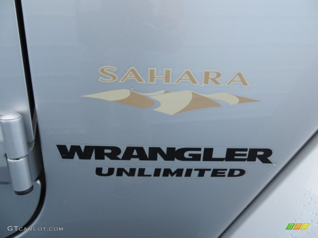 2008 Wrangler Unlimited Sahara - Bright Silver Metallic / Dark Slate Gray/Med Slate Gray photo #17