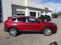 2014 Deep Cherry Red Crystal Pearl Jeep Cherokee Limited  photo #5