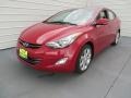 2013 Sparkling Ruby Hyundai Elantra Limited  photo #7