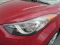 2013 Sparkling Ruby Hyundai Elantra Limited  photo #9