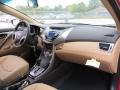 2013 Sparkling Ruby Hyundai Elantra Limited  photo #18