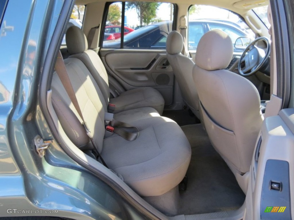 2004 Grand Cherokee Laredo 4x4 - Onyx Green Pearl / Taupe photo #11