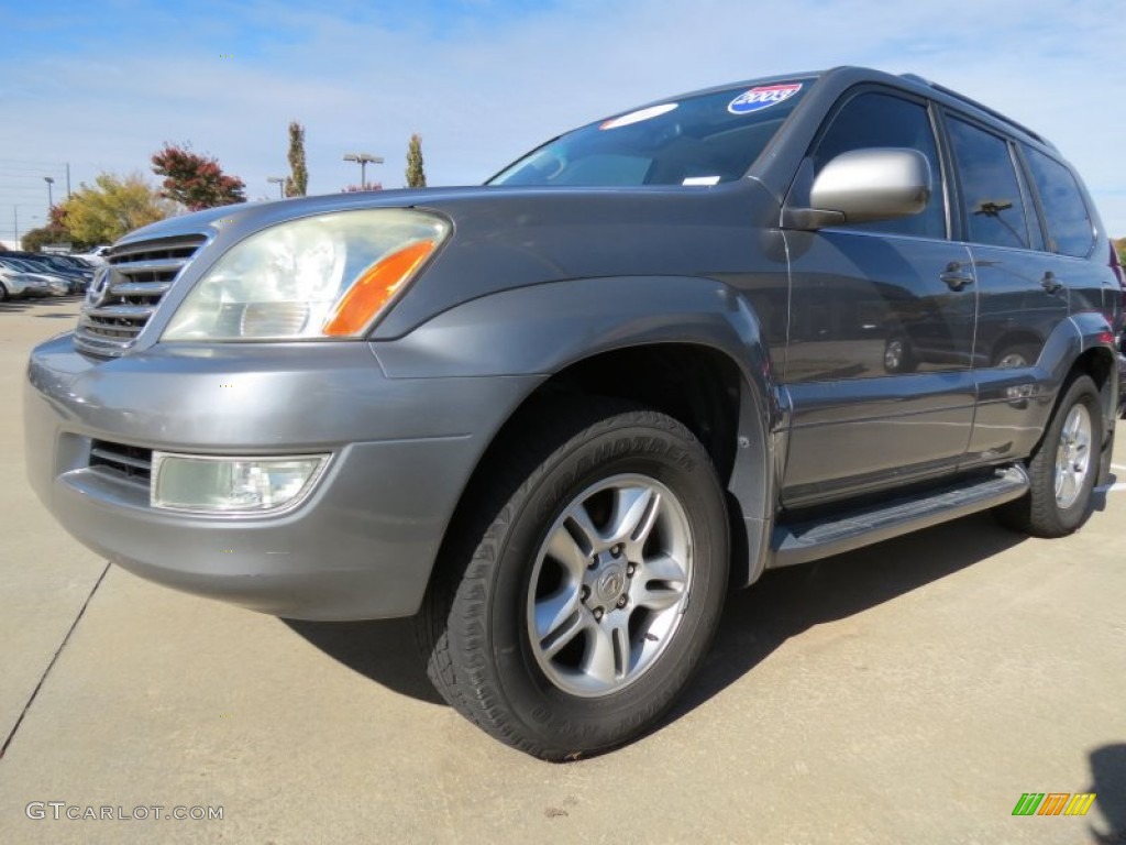2003 GX 470 - Ash Blue Mica / Ivory photo #1