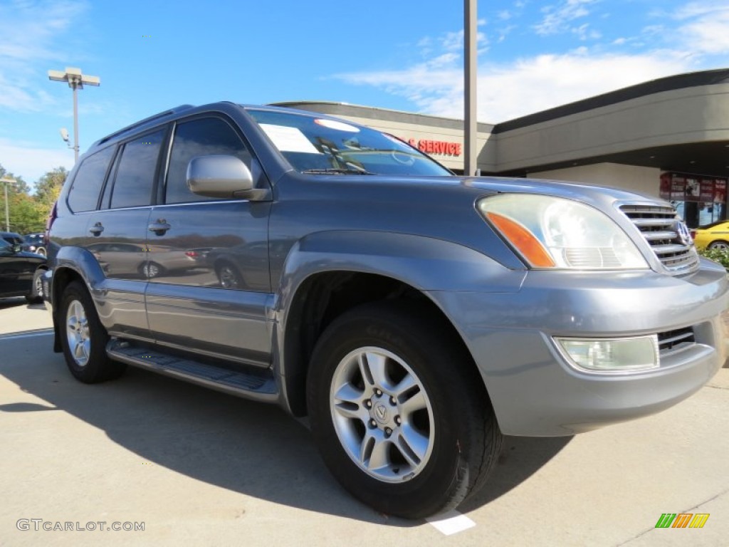 2003 GX 470 - Ash Blue Mica / Ivory photo #4