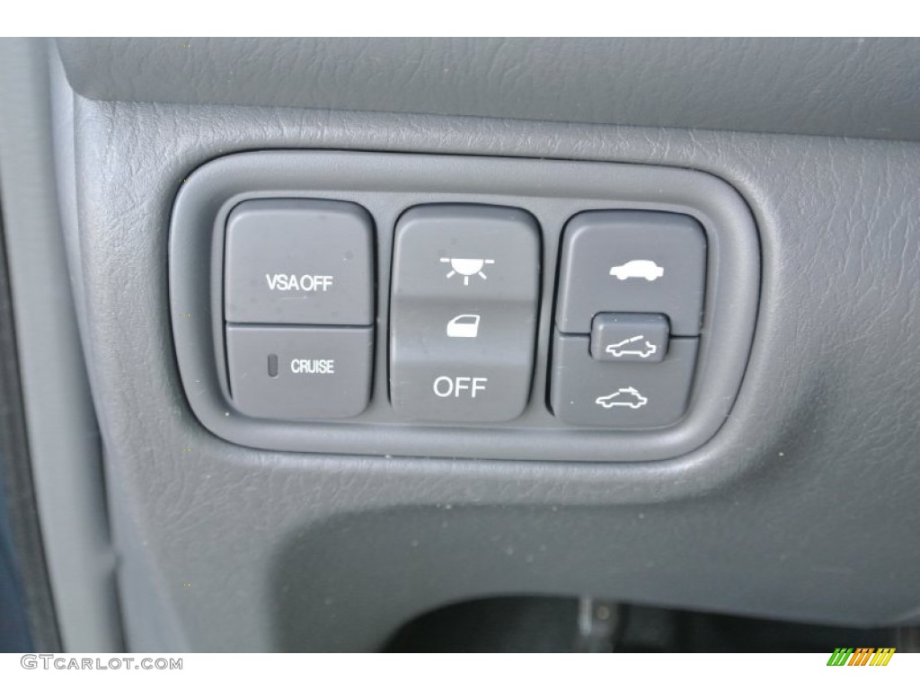 2008 Pilot EX-L - Steel Blue Metallic / Gray photo #13