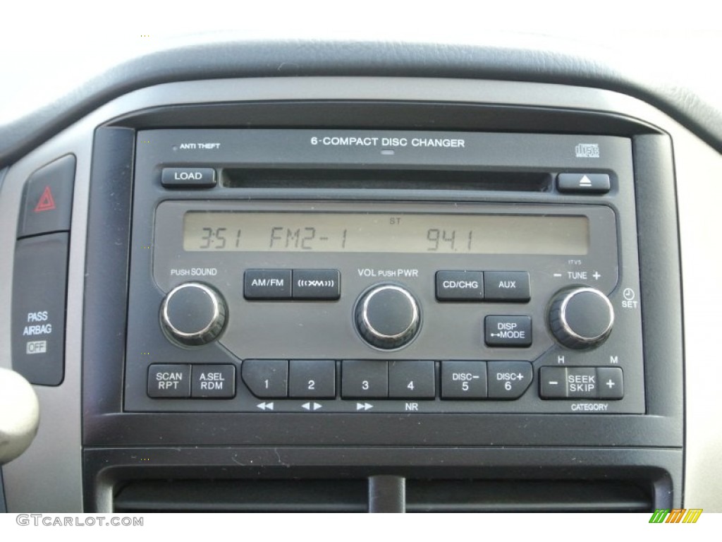 2008 Pilot EX-L - Steel Blue Metallic / Gray photo #15