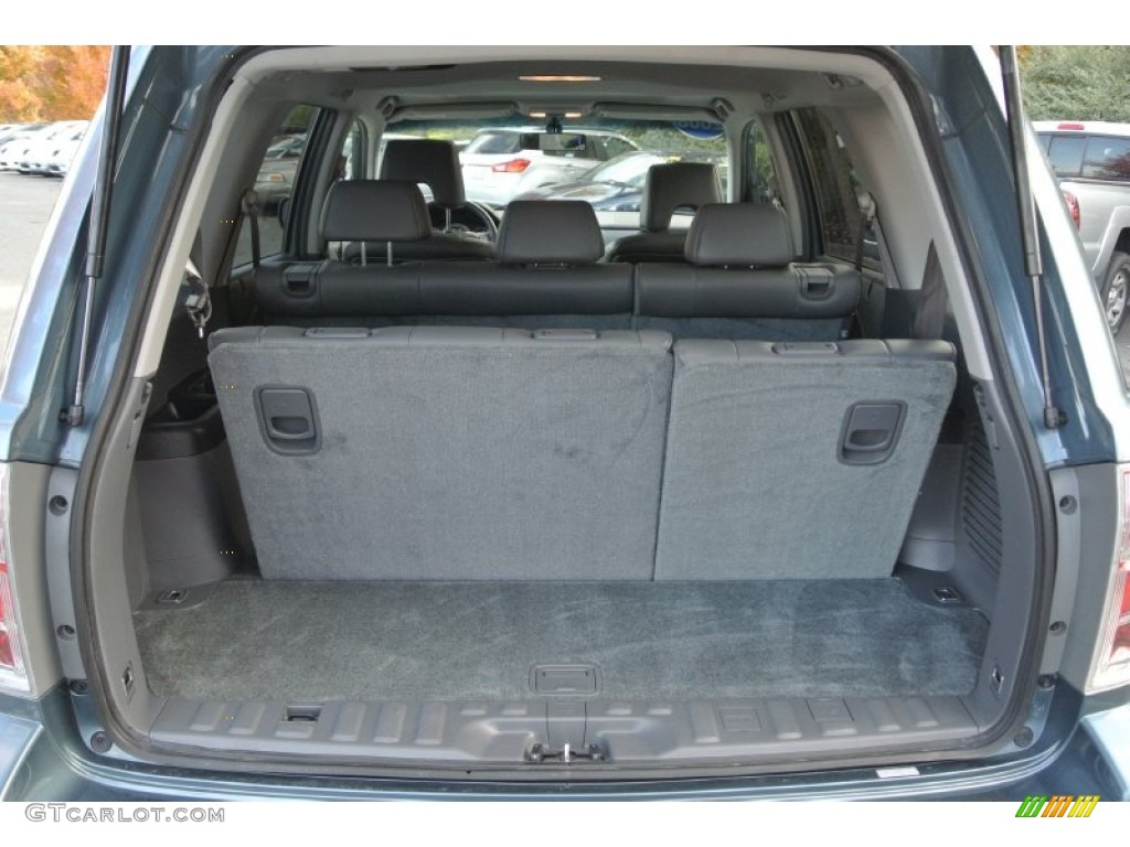 2008 Pilot EX-L - Steel Blue Metallic / Gray photo #19