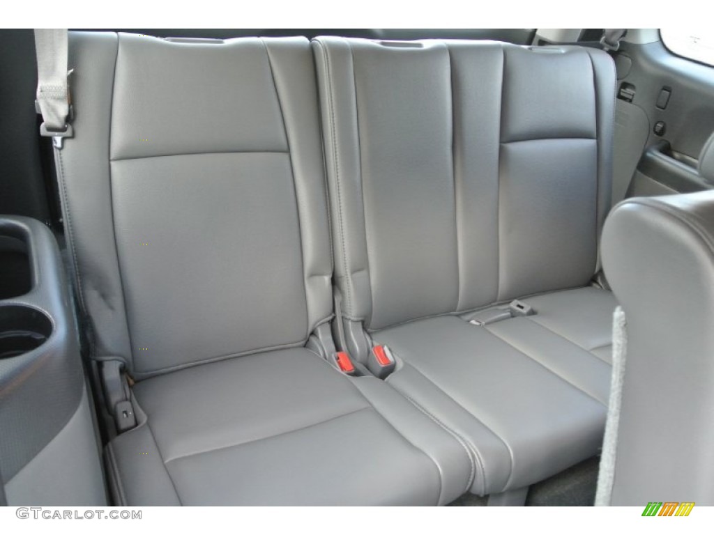 2008 Pilot EX-L - Steel Blue Metallic / Gray photo #20