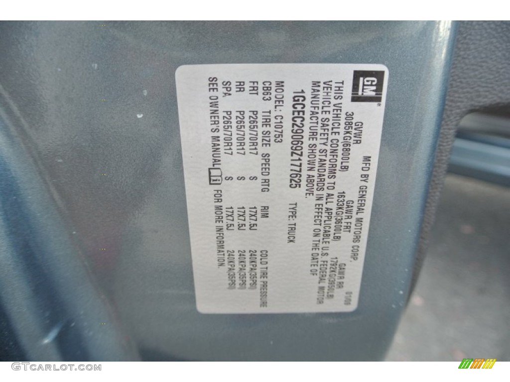 2009 Silverado 1500 LT Extended Cab - Blue Granite Metallic / Ebony photo #7