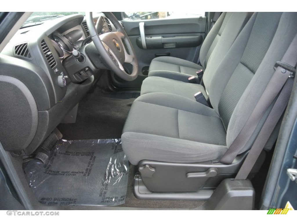 2009 Silverado 1500 LT Extended Cab - Blue Granite Metallic / Ebony photo #8