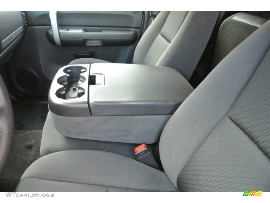 2009 Silverado 1500 LT Extended Cab - Blue Granite Metallic / Ebony photo #10