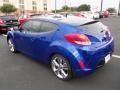 2013 Marathon Blue Hyundai Veloster   photo #4