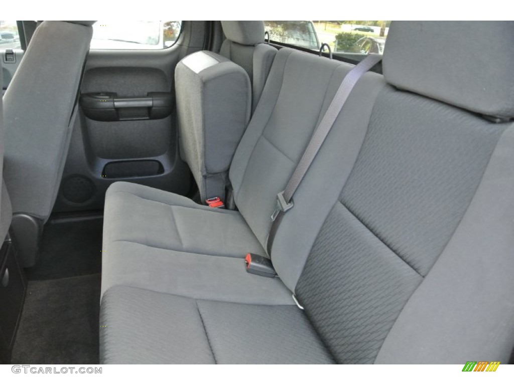 2009 Silverado 1500 LT Extended Cab - Blue Granite Metallic / Ebony photo #18