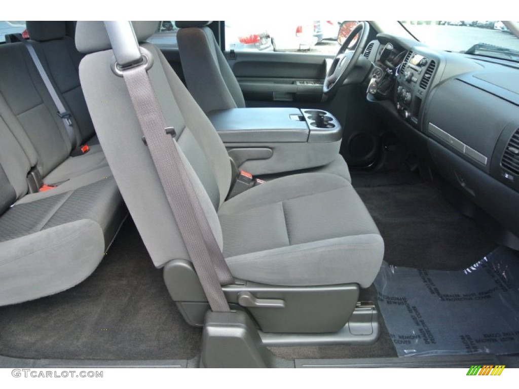 2009 Silverado 1500 LT Extended Cab - Blue Granite Metallic / Ebony photo #21