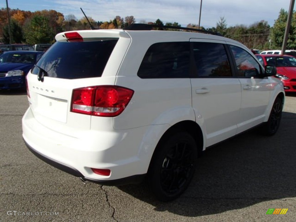 2014 Journey SXT AWD - White / Black photo #6