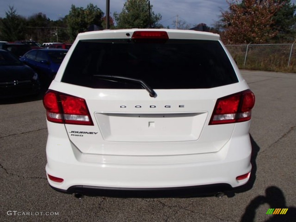 2014 Journey SXT AWD - White / Black photo #7