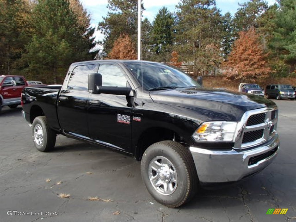 Black 2014 Ram 2500 Tradesman Crew Cab Exterior Photo #87657121
