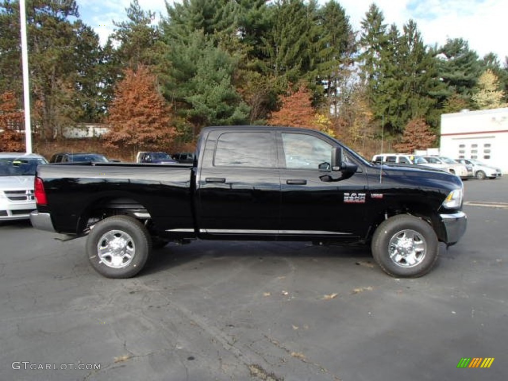 Black 2014 Ram 2500 Tradesman Crew Cab Exterior Photo #87657136