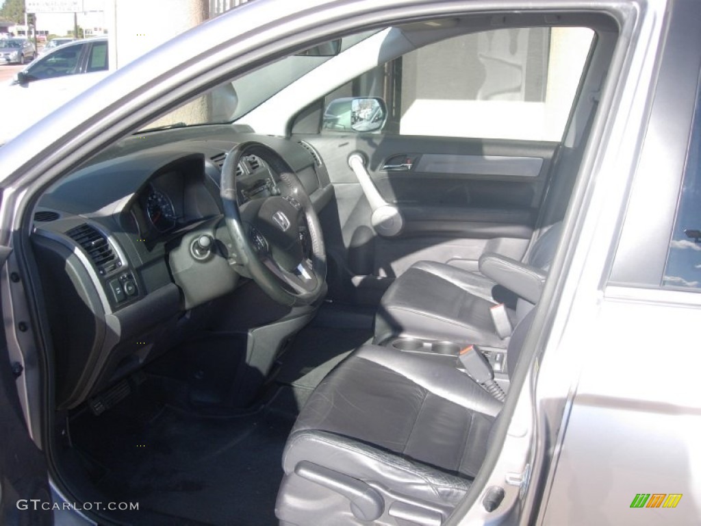 2007 CR-V EX-L - Taffeta White / Gray photo #5