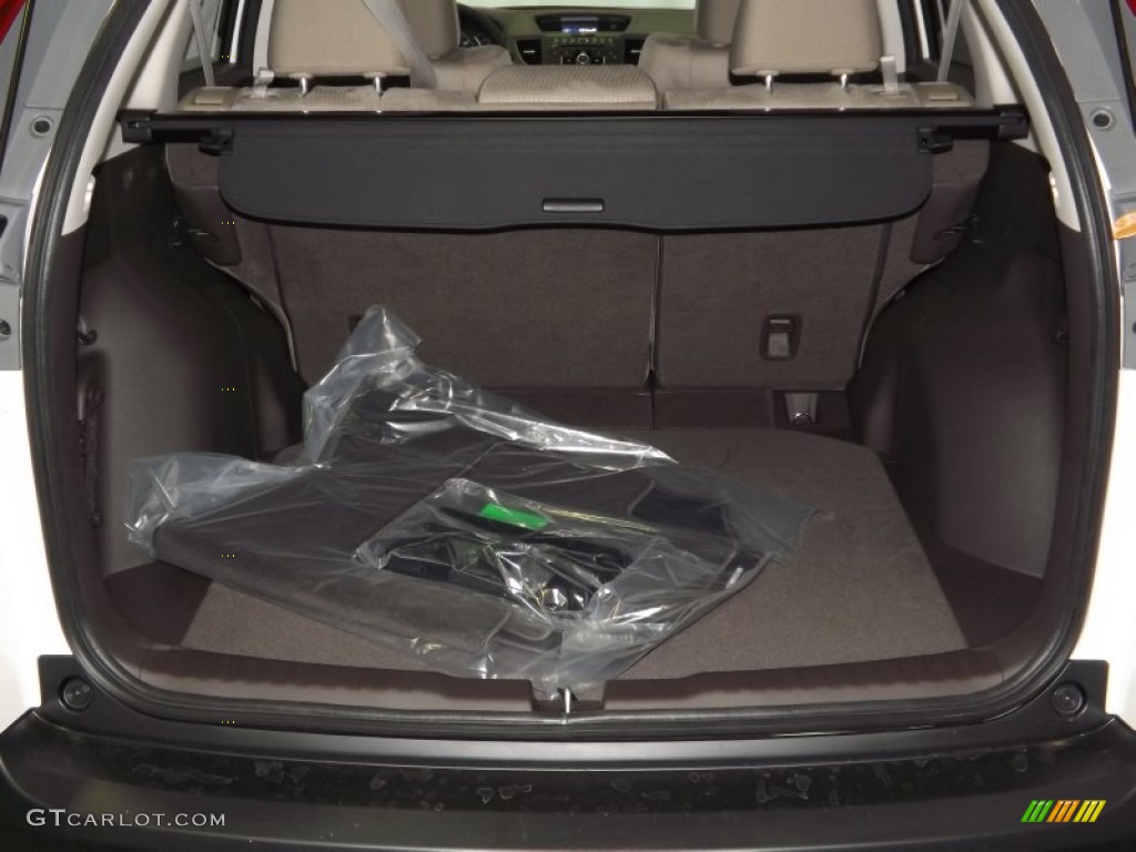 2014 CR-V EX - White Diamond Pearl / Beige photo #27