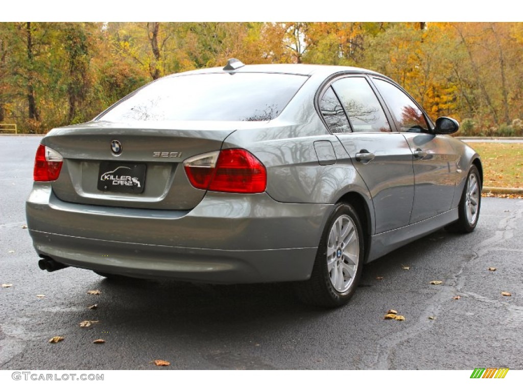 2006 3 Series 325i Sedan - Quartz Blue Metallic / Black photo #9