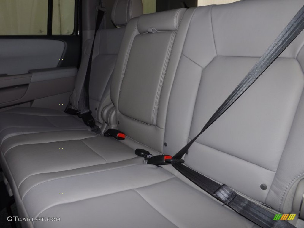 2014 Pilot EX-L - Modern Steel Metallic / Gray photo #27