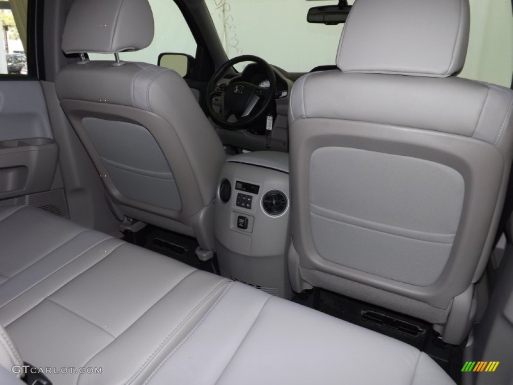 2014 Pilot EX-L - Modern Steel Metallic / Gray photo #30