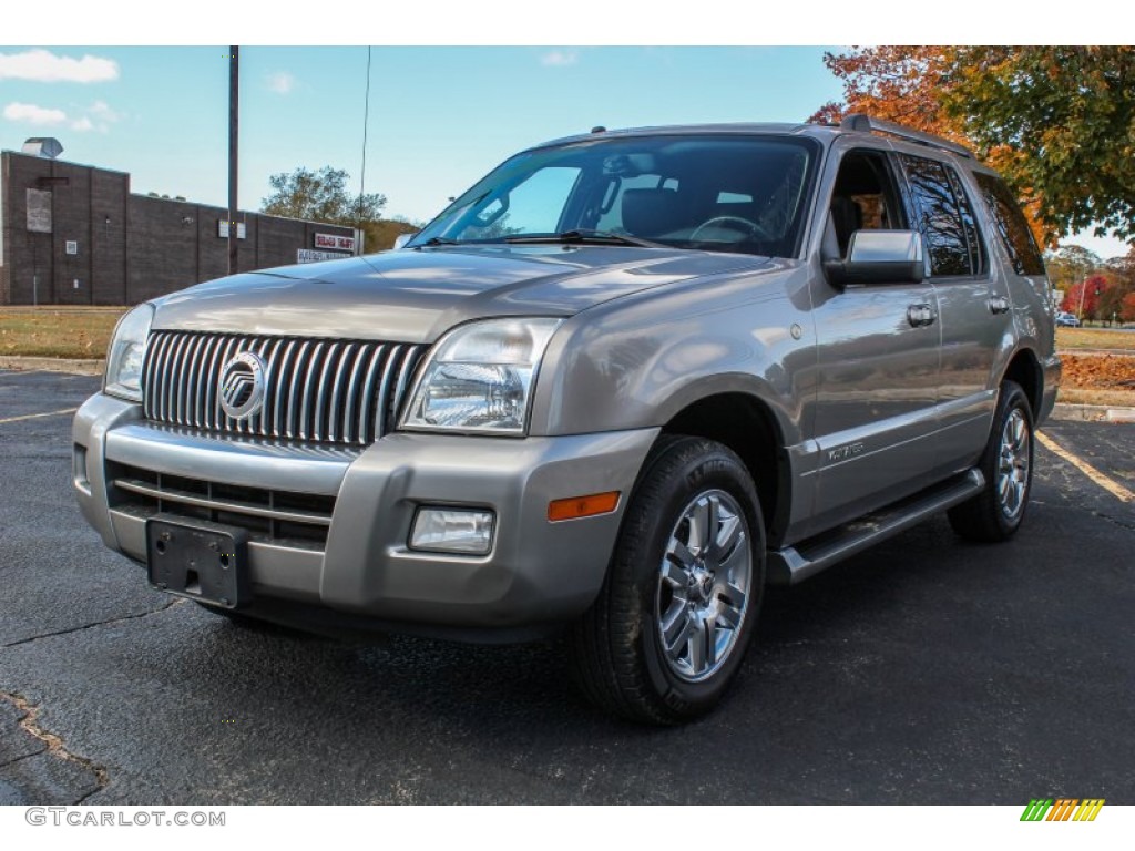 2008 Mountaineer Premier AWD - Vapor Silver Metallic / Charcoal Black photo #1