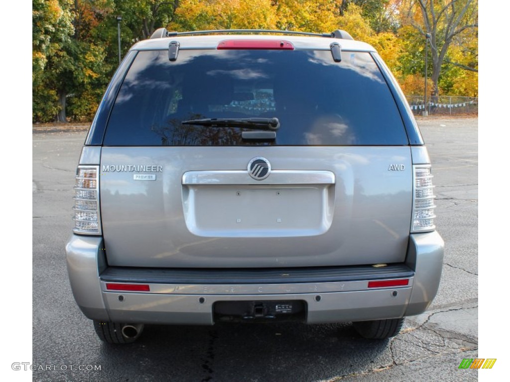 2008 Mountaineer Premier AWD - Vapor Silver Metallic / Charcoal Black photo #5