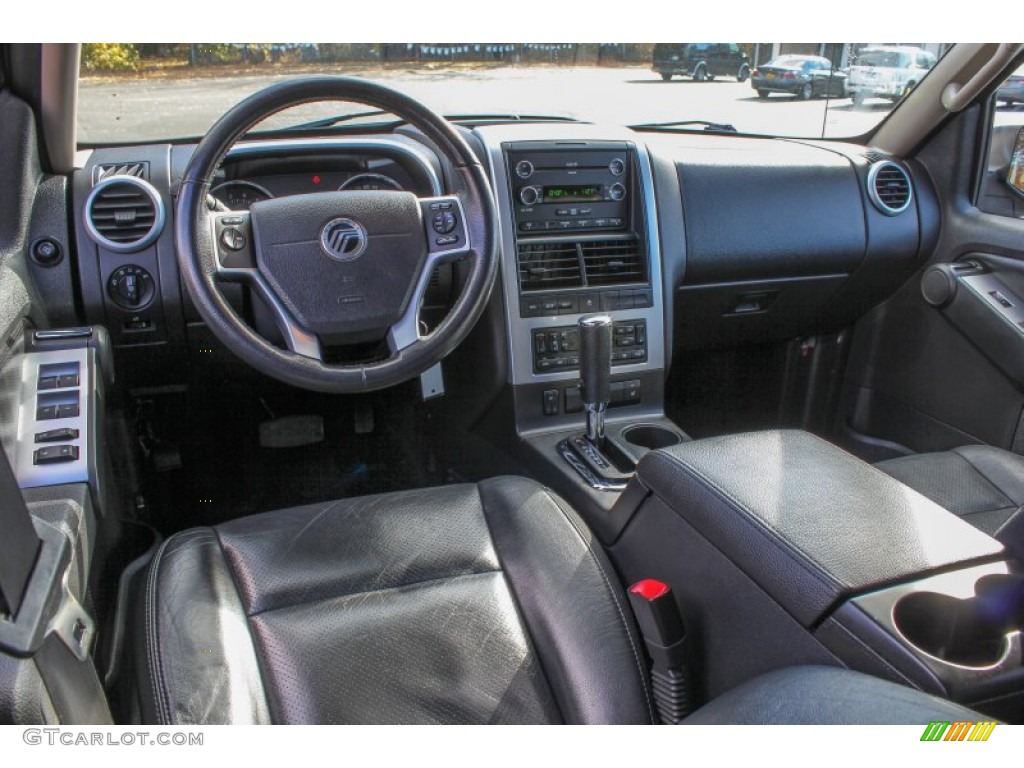 Charcoal Black Interior 2008 Mercury Mountaineer Premier AWD Photo #87662827