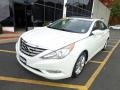 2011 Pearl White Hyundai Sonata Limited  photo #1