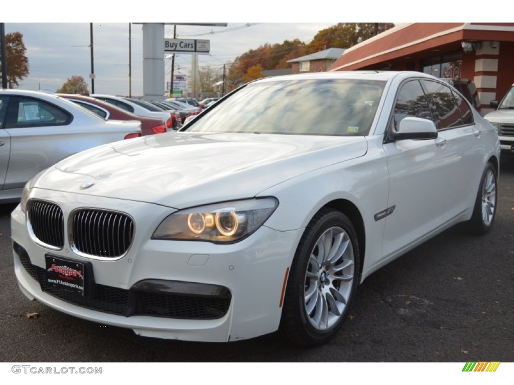 2011 7 Series 750i xDrive Sedan - Alpine White / Black photo #1