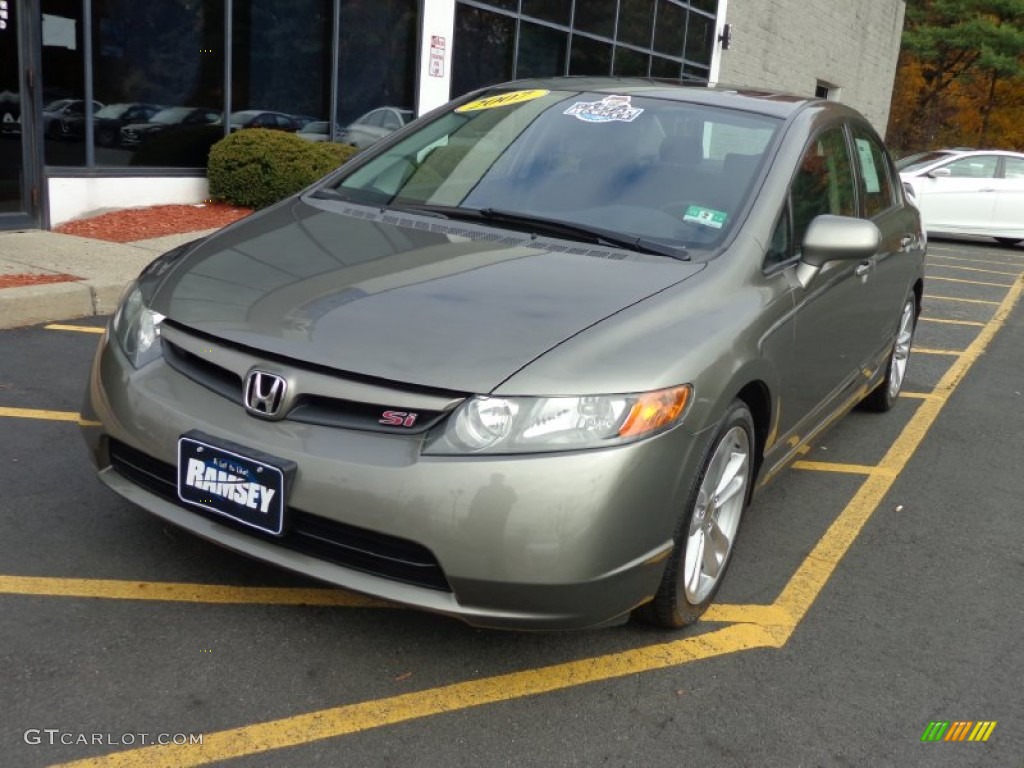 Galaxy Gray Metallic Honda Civic