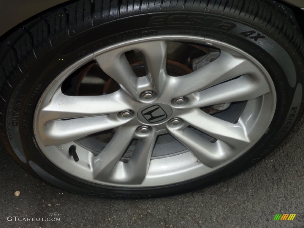 2007 Civic Si Sedan - Galaxy Gray Metallic / Black photo #34