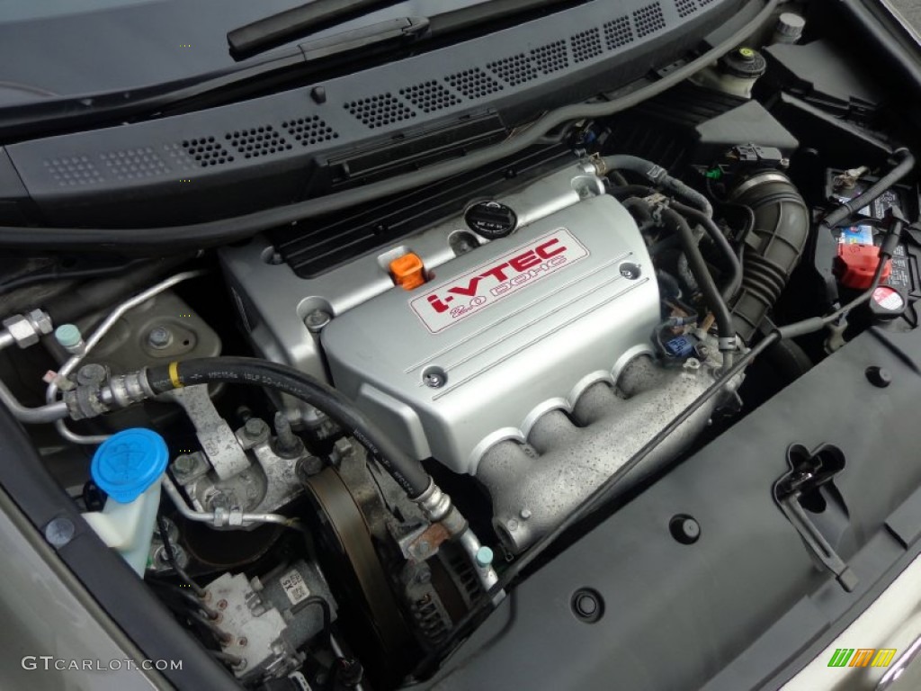 2007 Civic Si Sedan - Galaxy Gray Metallic / Black photo #36