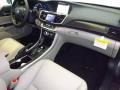 Ivory 2014 Honda Accord Hybrid Touring Sedan Dashboard