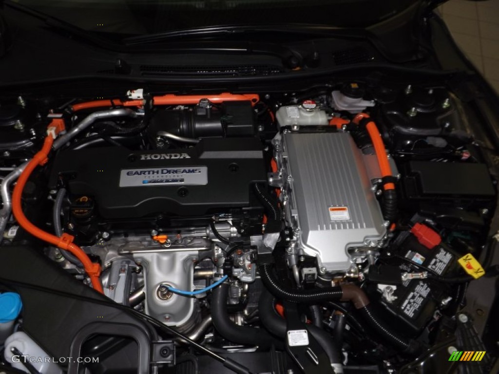 2014 Honda Accord Hybrid Touring Sedan 2.0 Liter Earth Dreams DOHC 16-Valve i-VTEC 4 Cylinder Gasoline/Electric Hybrid Engine Photo #87663811